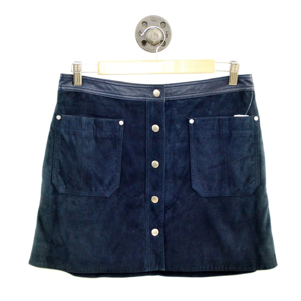 Rag & Bone Siggy Leather Mini Skirt #126-114